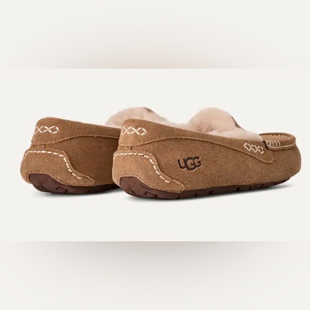UGG New size‎ 7 Aston Women’s Chocolate Brown Loafers/slippers - Picture 8 of 9
